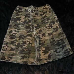 Camouflage Cargo Men Shorts